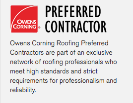 Preferred Contractor of Owens Corning Shingles in McLean County, IL